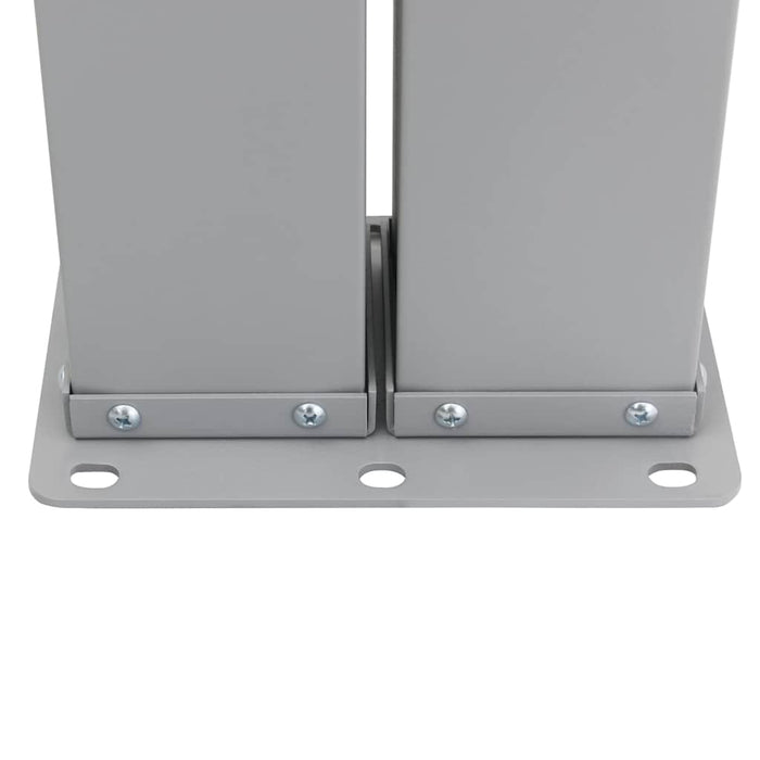 Tenda Laterale Retrattile per Patio 140x1200 cm Blu