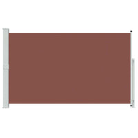 Tenda Laterale Retrattile per Patio 180x300 cm Marrone 313402