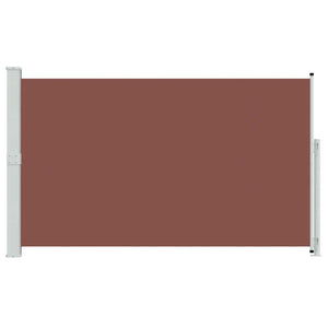 Tenda Laterale Retrattile per Patio 180x300 cm Marrone 313402