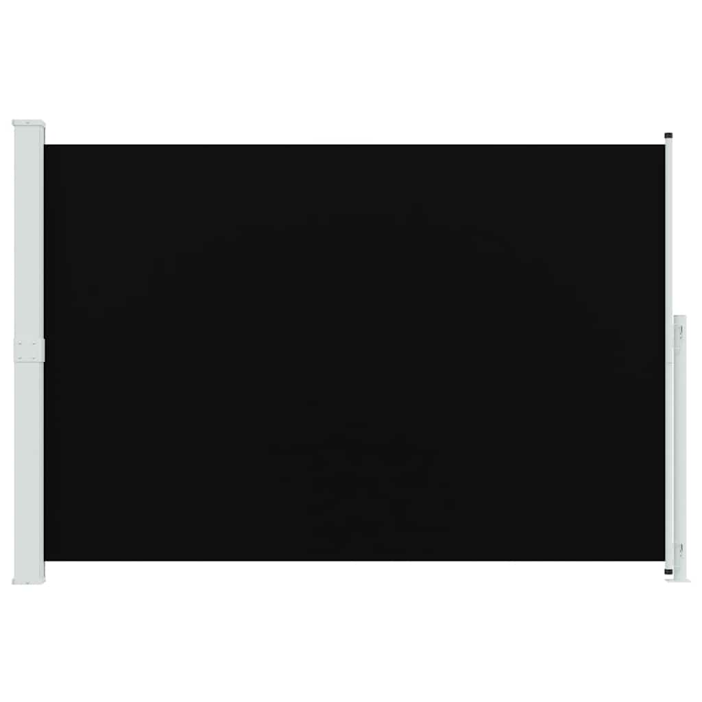 Tenda Laterale Retrattile per Patio 200x300 cm Nero 313411