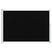 Tenda Laterale Retrattile per Patio 200x300 cm Nero 313411