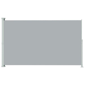 Tenda Laterale Retrattile per Patio 200x300 cm Grigia 313413