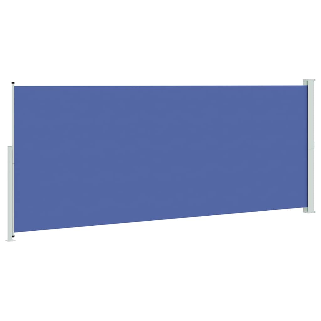 Tenda Laterale Retrattile per Patio 200x500 cm Blu 313421