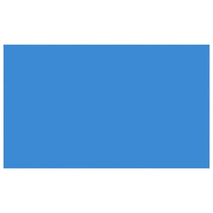 Copripiscina Rettangolare 500x300 cm in PE Blu 92958