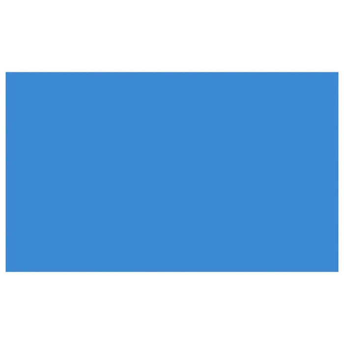 Copripiscina Rettangolare 500x300 cm in PE Blu 92958