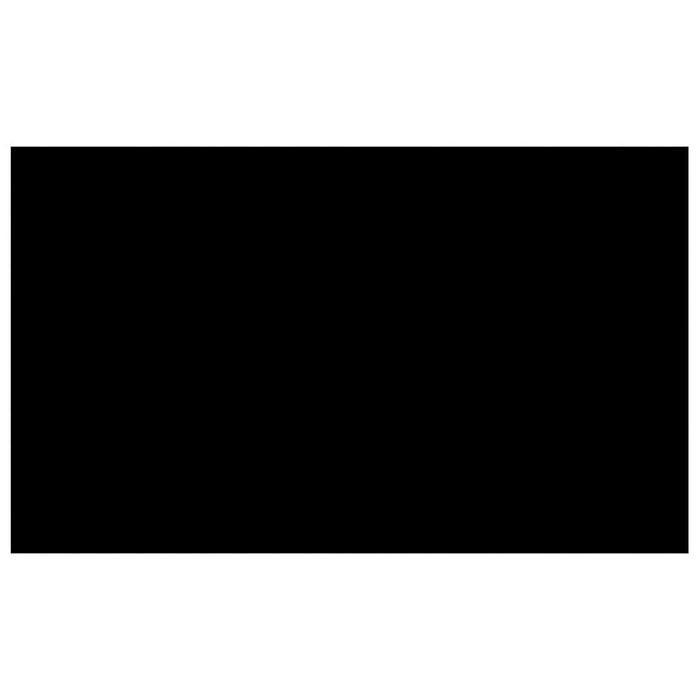 Copripiscina Rettangolare 500x300 cm in PE Nero 92963