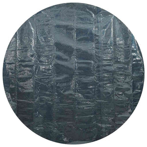 Pellicola Galleggiante Solare PE per Piscina 455 cm Nero e Blu 92977