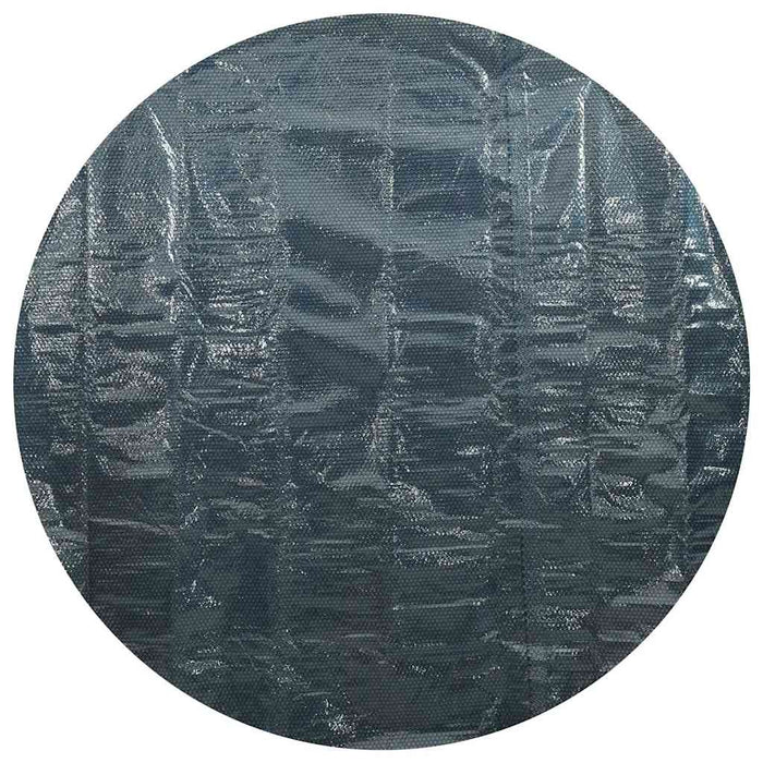 Pellicola Galleggiante Solare PE per Piscina 527 cm Nero e Blu cod mxl 58086