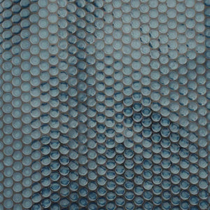 Pellicola Galleggiante Solare PE Piscina 600x300 cm Nero e Blu