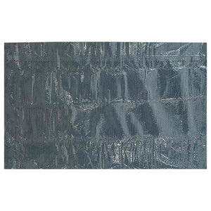 Pellicola Galleggiante Solare PE Piscina 600x400 cm Nero e Blu cod mxl 57771