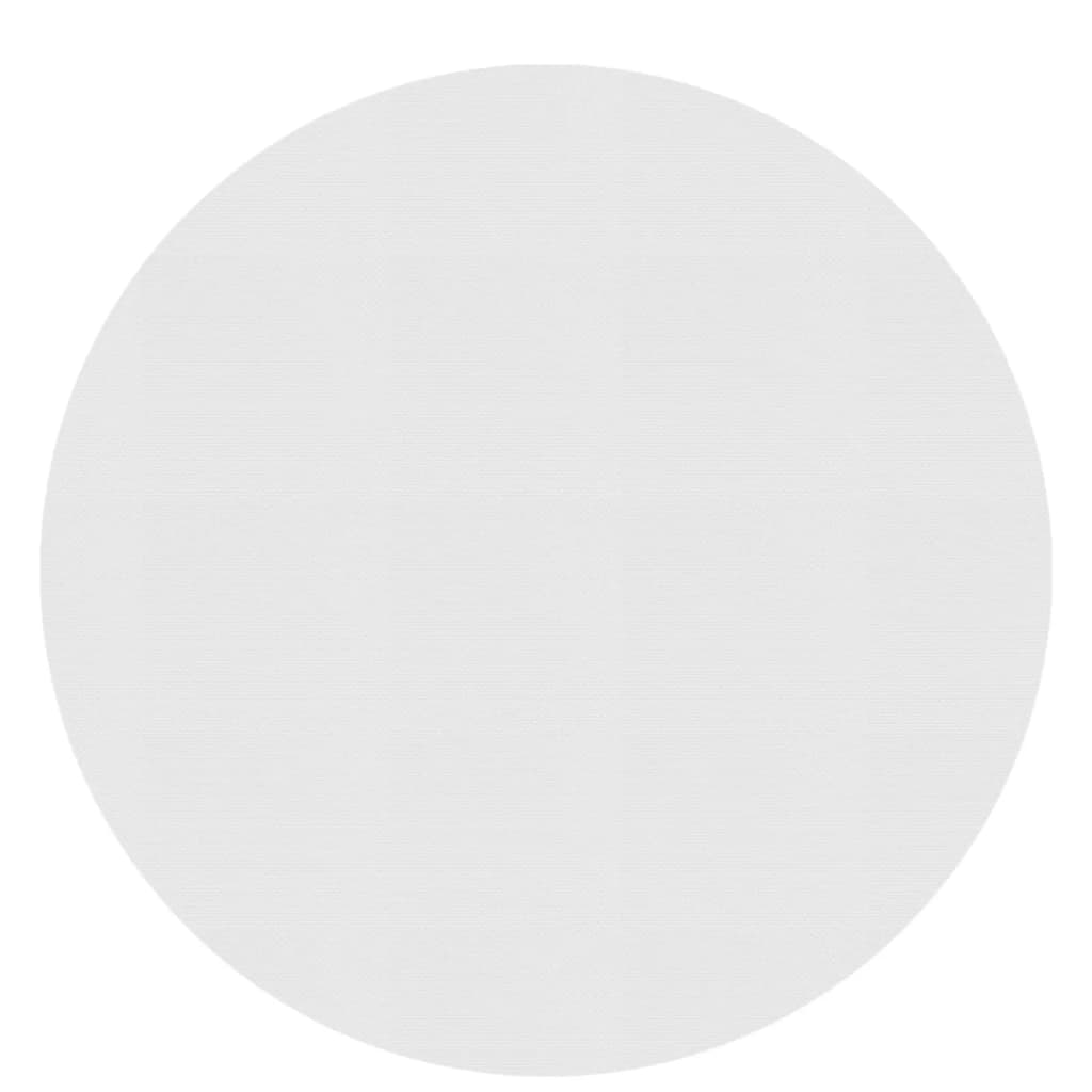 Pellicola Galleggiante Solare PE Piscina 417 cm Grigia 93000