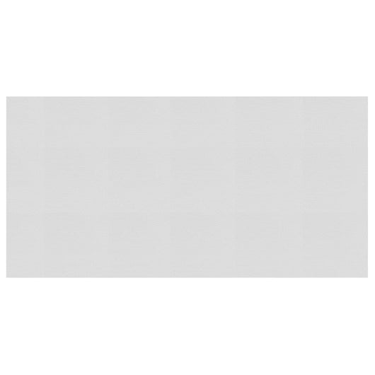 Pellicola Galleggiante Solare PE Piscina 400x200 cm Grigia 93010