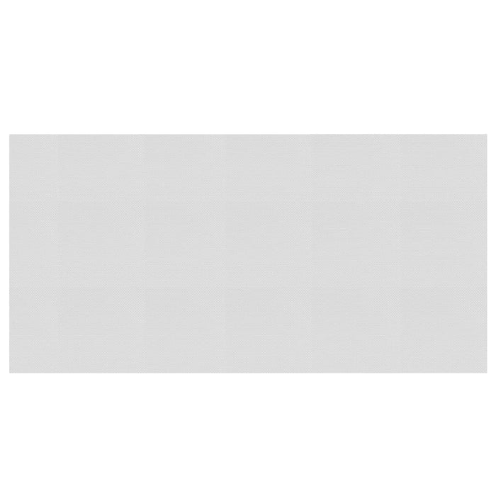 Pellicola Galleggiante Solare PE Piscina 488x244 cm Grigia 93012