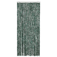Zanzariera Verde e Bianco 90x220 cm Ciniglia cod mxl 57239