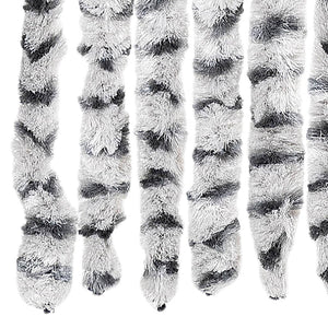 Zanzariera Grigio Chiaro e Grigio Scuro 100x220 cm Ciniglia cod mxl 76926