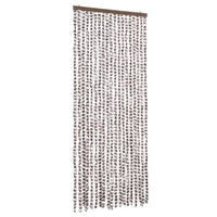Zanzariera Grigio Talpa e Bianco 56x185 cm Ciniglia cod mxl 64120