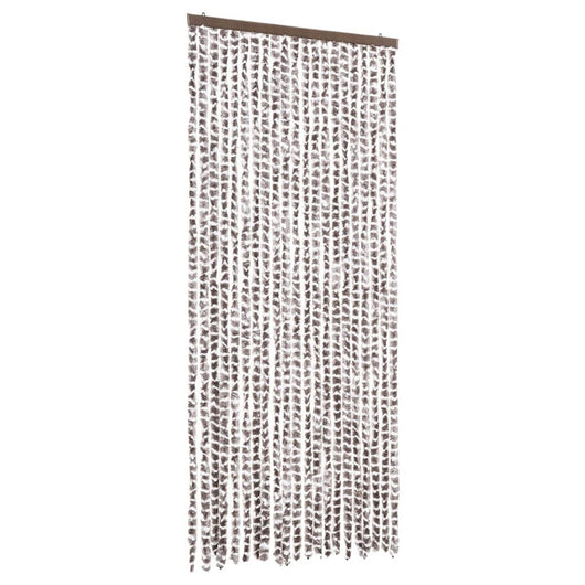 Zanzariera Grigio Talpa e Bianco 90x220 cm Ciniglia 325461