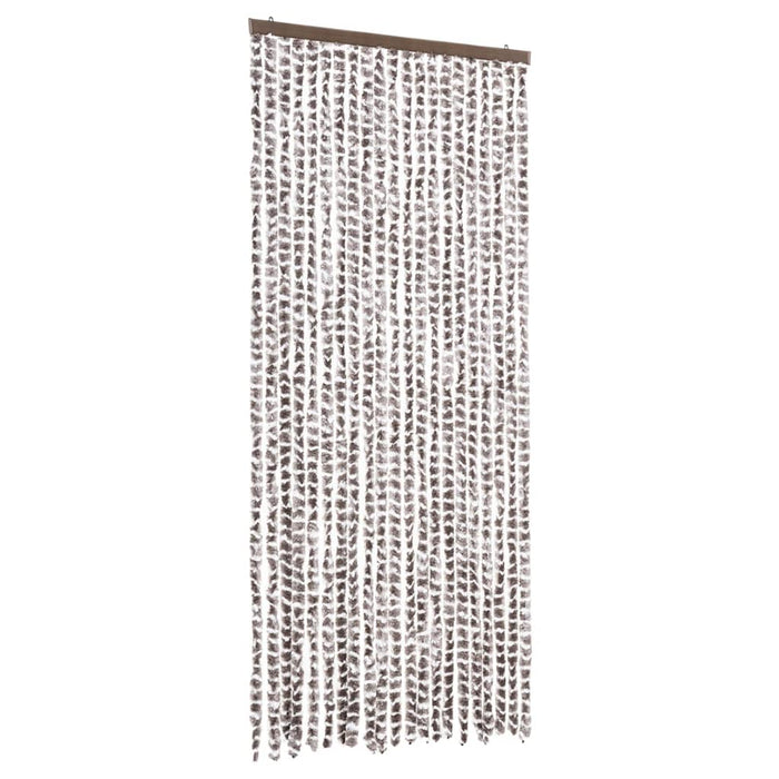 Zanzariera Grigio Talpa e Bianco 90x220 cm Ciniglia 325461
