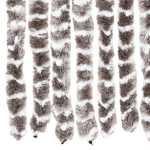 Zanzariera Grigio Talpa e Bianco 90x220 cm Ciniglia cod mxl 68908