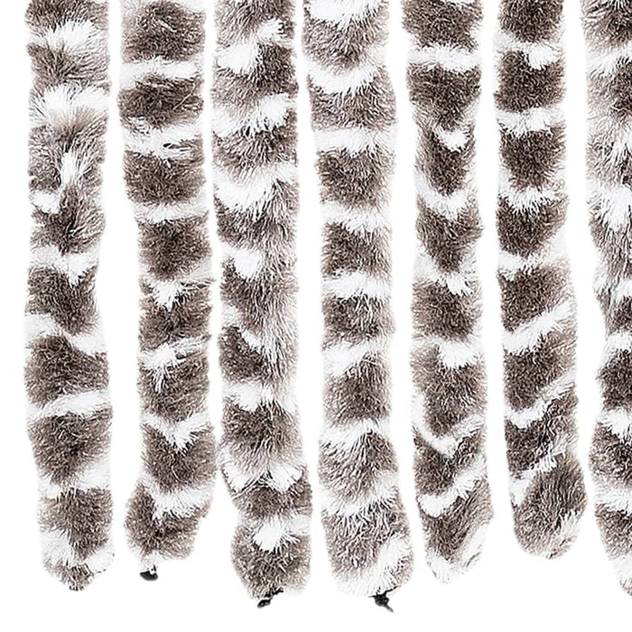 Zanzariera Grigio Talpa e Bianco 90x220 cm Ciniglia cod mxl 68908