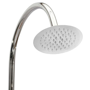 Doccia da giardino 75 x 75 x 210 cm in legno massello di teak 02_0042038