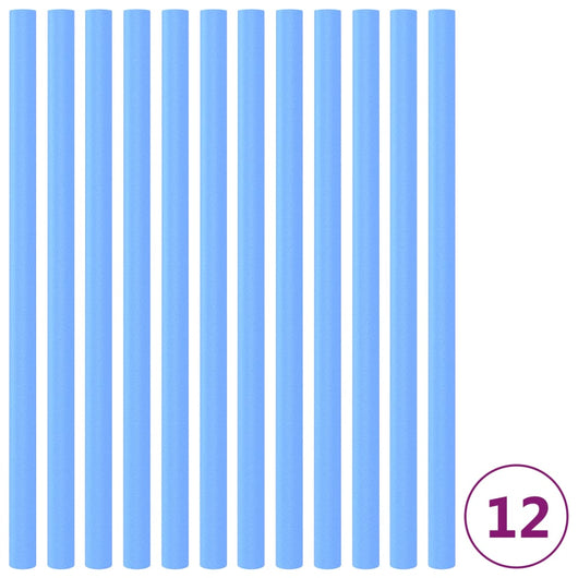 Protezioni in Poliuretano per Pali Trampolino12pz 92,5 cm Blu