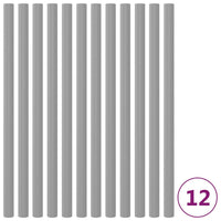 Protezioni Poliuretano per Pali Trampolino 12 pz 92,5 cm Grigio cod mxl 51360