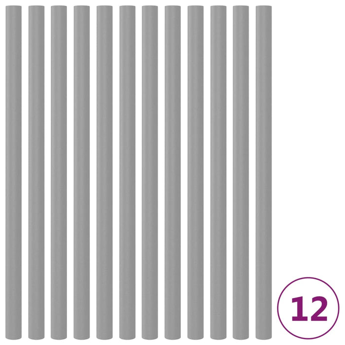 Protezioni Poliuretano per Pali Trampolino 12 pz 92,5 cm Grigio cod mxl 51360