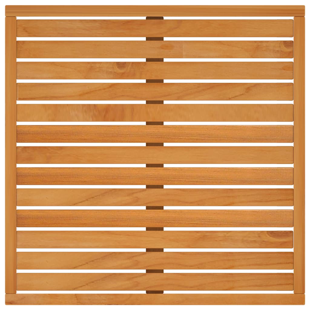 Tavolo da Giardino 68,5x68,5x24 cm in Legno Massello di Acacia cod mxl 78356