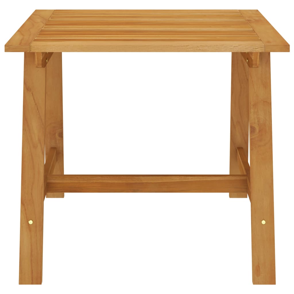 Tavolo da Pranzo da Giardino 88x88x74 cm in Massello di Acacia cod mxl 34104