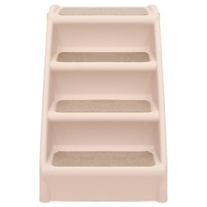 Scala Pieghevole per Cani Crema 62x40x49,5 cm 170984