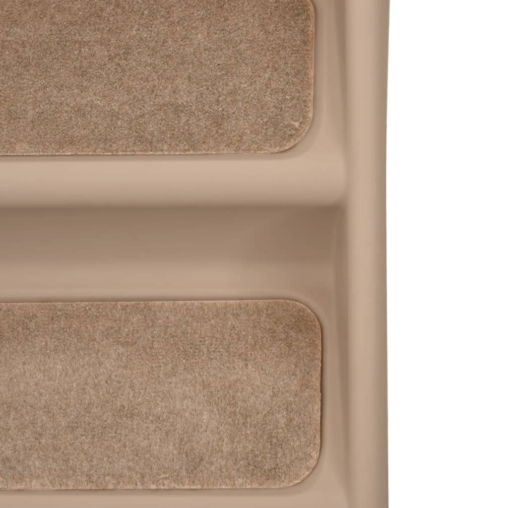 Scala Pieghevole per Cani Marrone 62x40x49,5 cm 170986
