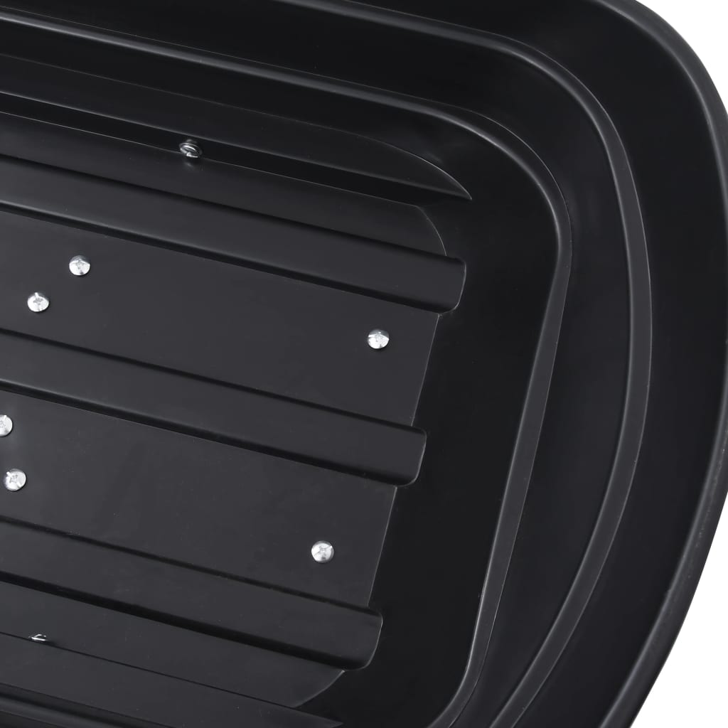 Carrello Manuale Ribaltabile da Giardino 300 kg 75 L Nero cod mxl 53652