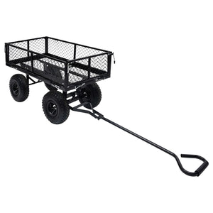 Carrello a Mano da Giardino Nero 250 kg cod mxl 44225