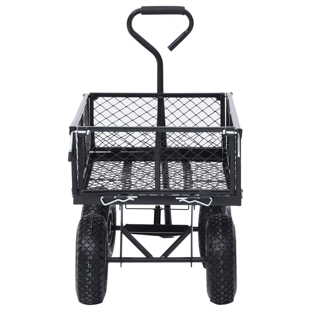 Carrello a Mano da Giardino Nero 250 kg cod mxl 44225