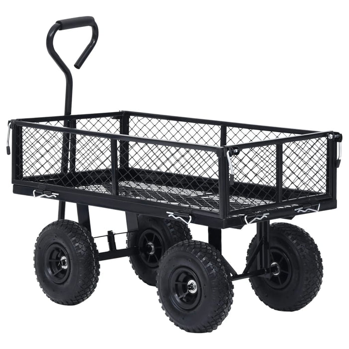 Carrello a Mano da Giardino Nero 250 kg cod mxl 44225