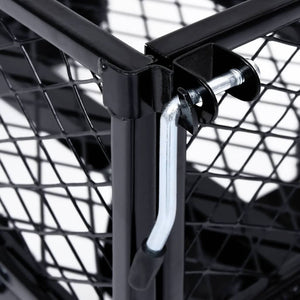 Carrello a Mano da Giardino Nero 250 kg cod mxl 44225