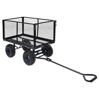 Carrello a Mano da Giardino Nero 350 kgcod mxl 79360