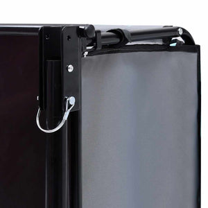 Rimorchio da Bici Nero e Blu 65 kg 92589