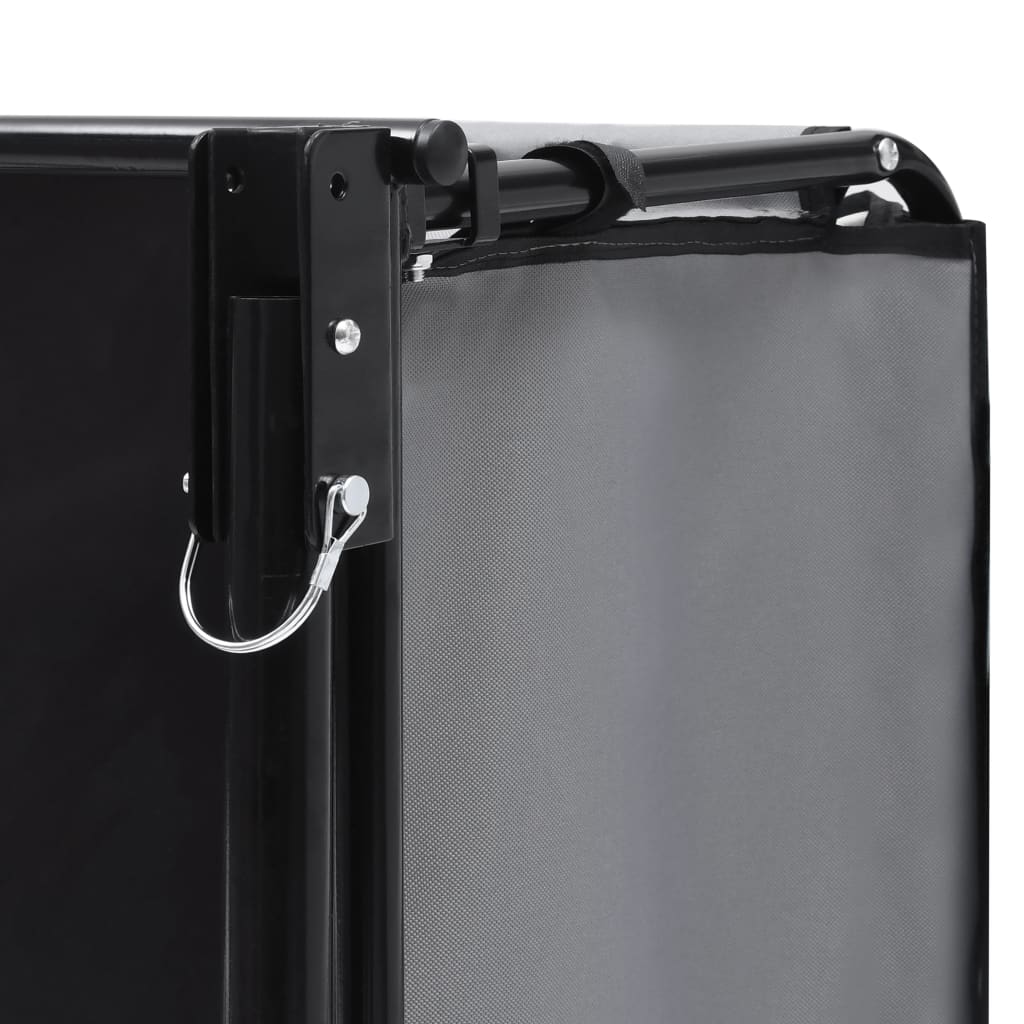 Rimorchio per bicicletta grigio e arancione 65 kg 02_0021140