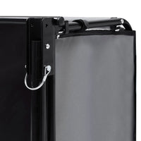 Rimorchio per bicicletta grigio e arancione 65 kg 02_0021140