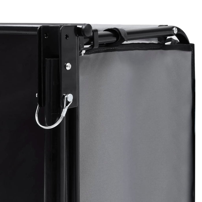 Rimorchio per bicicletta grigio e arancione 65 kg 02_0021140