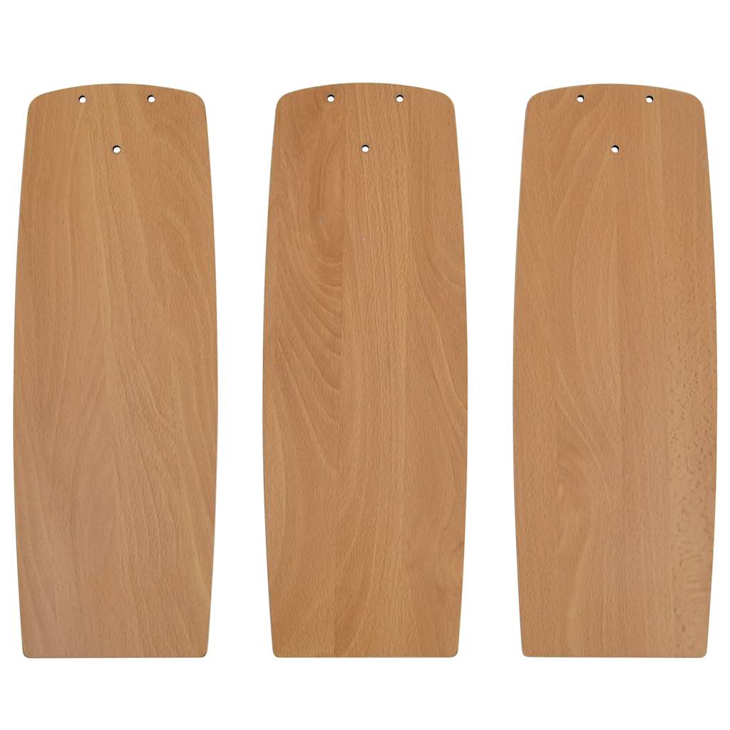 Ventilatore Soffitto Luce e Telecomando 108cm Marrone Chiaro