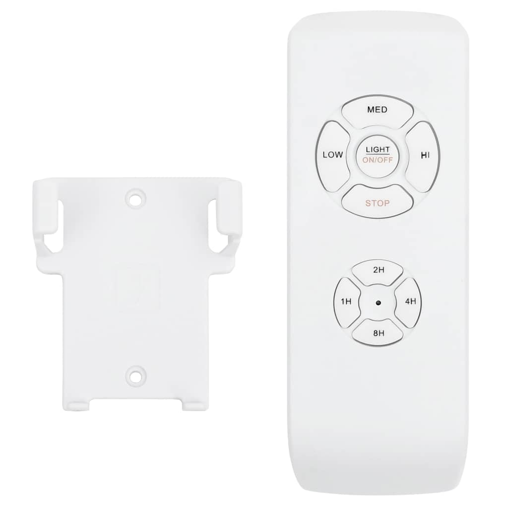 Ventilatore Soffitto Luce e Telecomando 108cm Marrone Chiaro