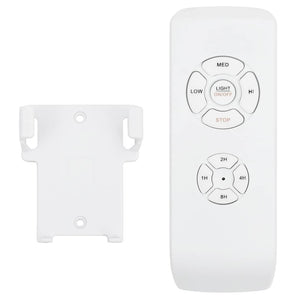 Ventilatore Soffitto Luce e Telecomando 108cm Marrone Chiaro