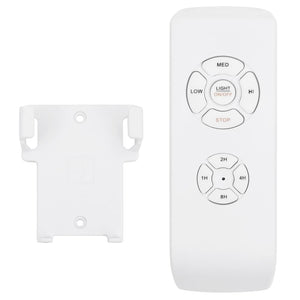 Ventilatore Soffitto Luce e Telecomando 108cm Marrone Chiaro 51490