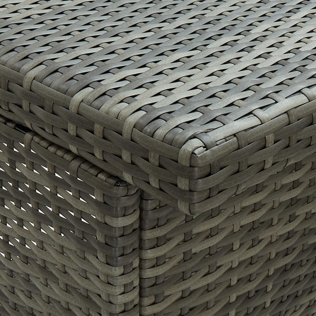 Set da Bar 3 pz in Polyrattan Grigio 313472