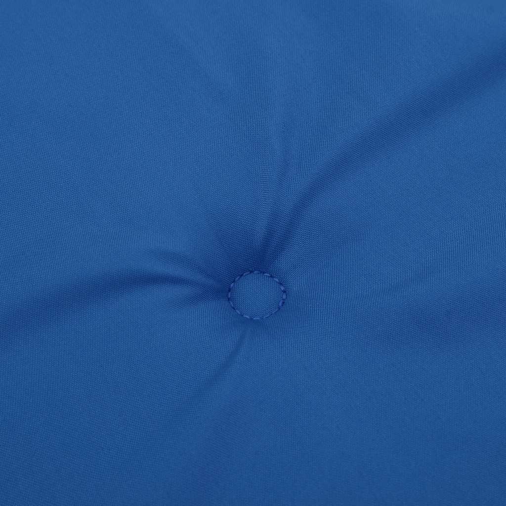 Cuscini per Sedia 6 pz Blu Reale 40x40x4 cm in Tessuto Oxford 314025
