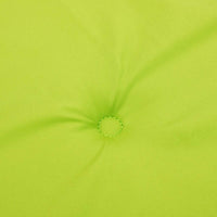 Cuscini per Sedia 2 pz Verde Intenso 40x40x3 cm Tessuto Oxford 314026