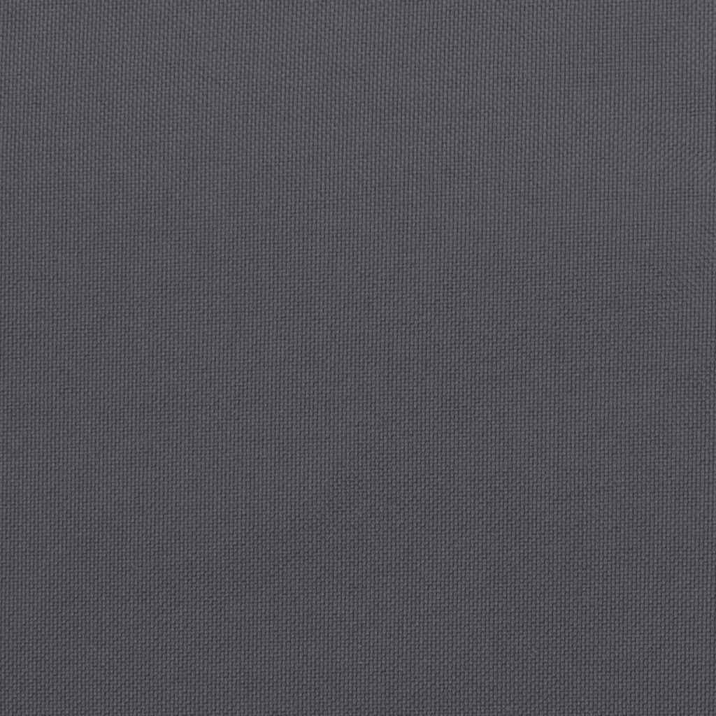 Cuscini per Sedia 6 pz Antracite 50x50x4 cm in Tessuto Oxford